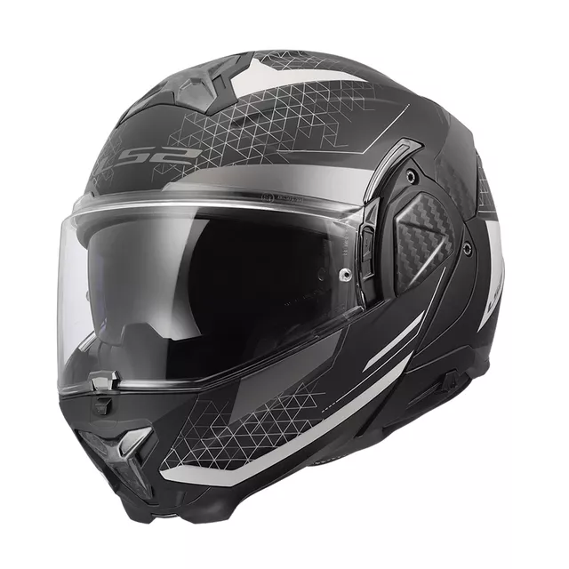 Flip-Helm LS2 FF910 Advant II Astral Grau P/J