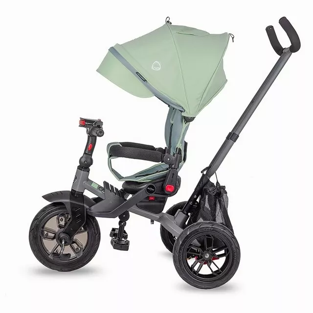 Kinderdreirad mit Führungsstange Coccolle Pianti - True Blue