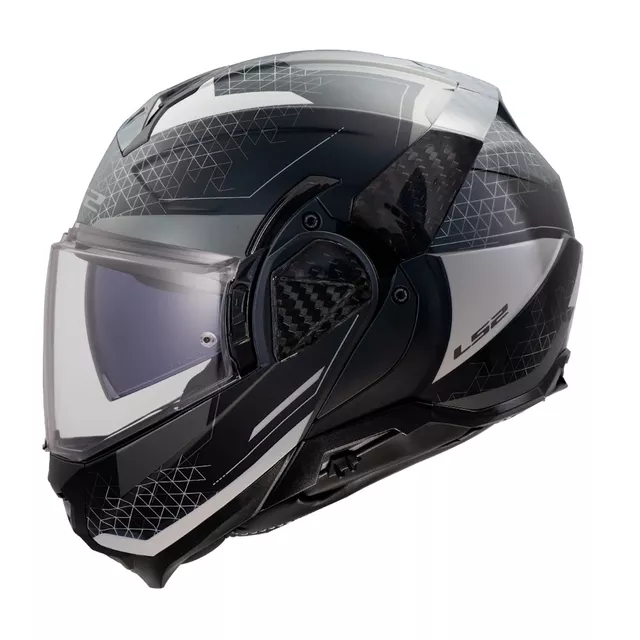 Flip-Helm LS2 FF910 Advant II Astral Grau P/J