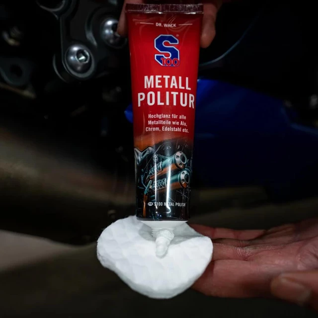 Politur für Chrom, Aluminium und Metalloberflächen S100 Metallpolitur 100 ml