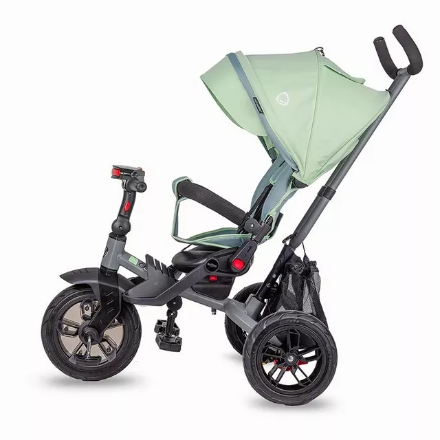 Kinderdreirad mit Führungsstange Coccolle Pianti - True Blue