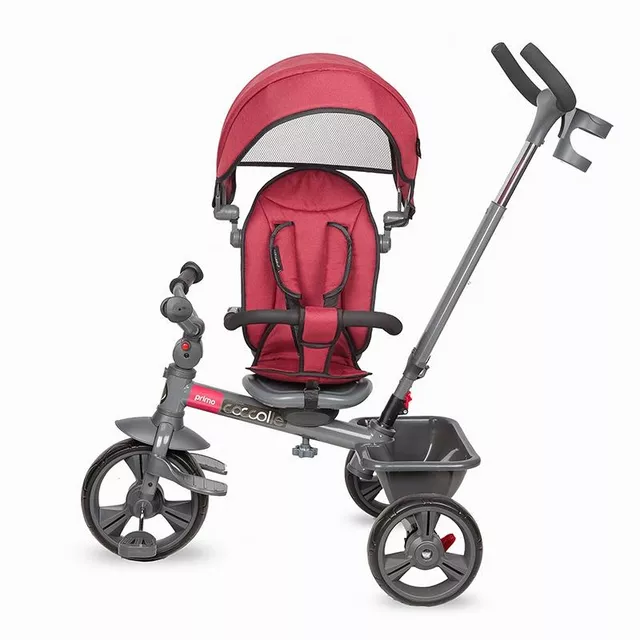 Kinderdreirad mit Führungsstange Coccolle Primo - Lunar Rock