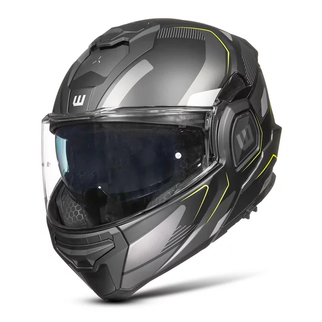 W-TEC Zoroz P/J klappbarer Motorradhelm - Glossy Tricolor