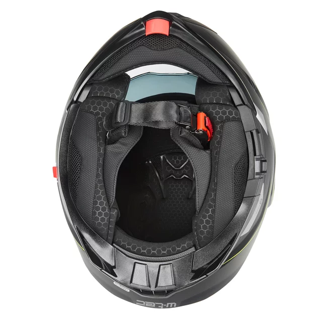 W-TEC Zoroz P/J klappbarer Motorradhelm - Glossy Tricolor