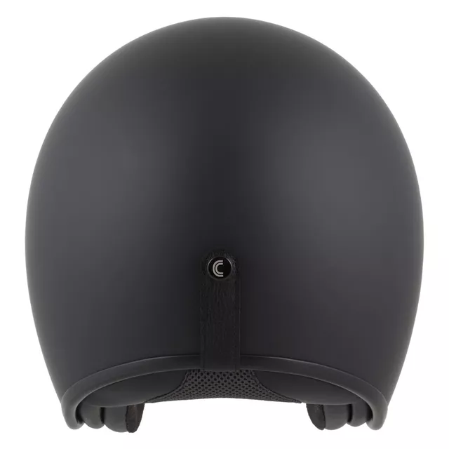 Cassida Oxygen Solid 2.0 Motorradhelm schwarz-matt/dunkelgrau