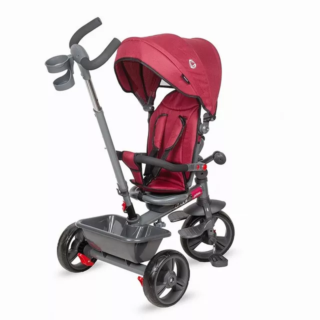 Kinderdreirad mit Führungsstange Coccolle Primo - Lunar Rock