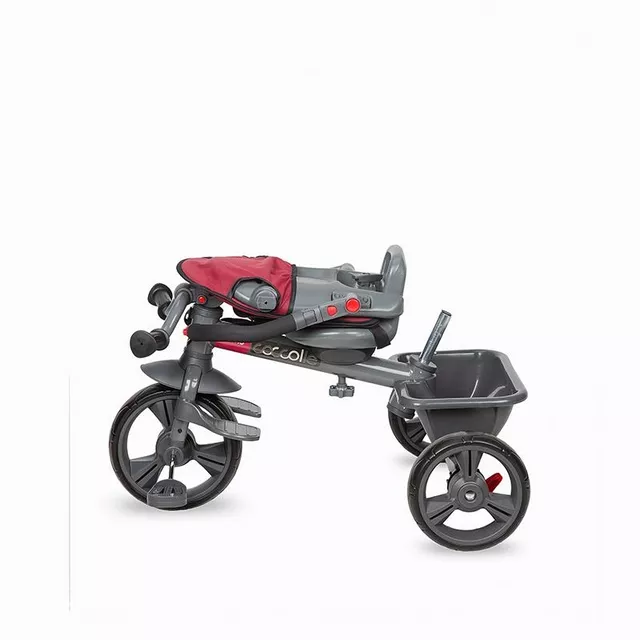 Kinderdreirad mit Führungsstange Coccolle Primo - Lunar Rock