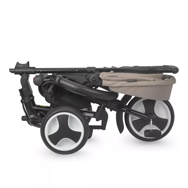 Coccolle Spectra Dreirad mit Führungsstange - Turquoise Tide