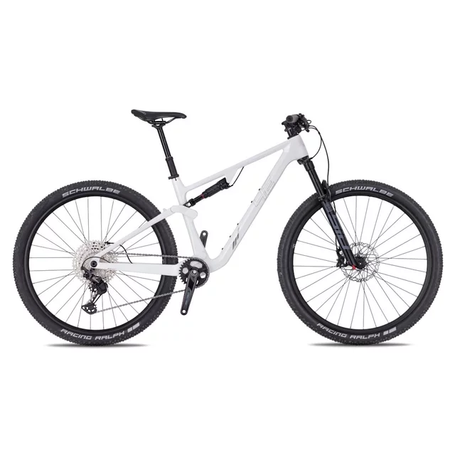 Vollgefedertes Fahrrad 4EVER Sonnic Elite 29" – Modell 2026 - white/silver sand - white/silver sand