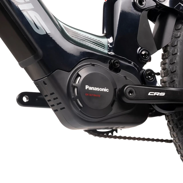 Vollgefedertes Elektrofahrrad Crussis e-Country Full 10.10 720Wh 27,5" - Modell 2025 - Smaragd Green