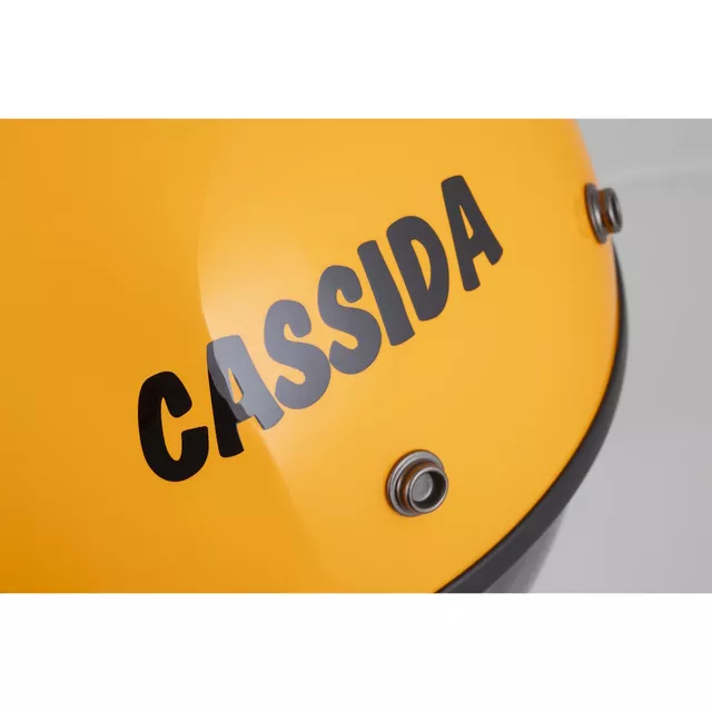 Motorradhelm Cassida Oxygen Gear 2.0 gelb/schwarz