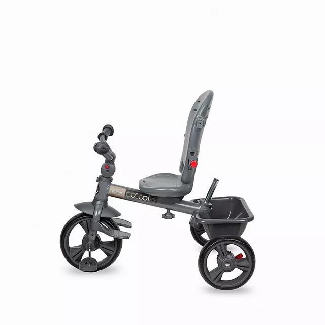 Kinderdreirad mit Führungsstange Coccolle Primo - Lunar Rock