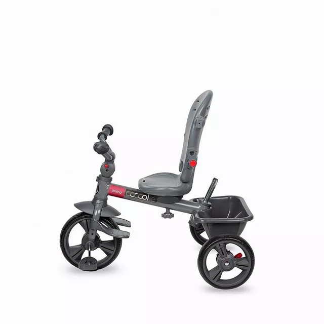 Kinderdreirad mit Führungsstange Coccolle Primo - Lunar Rock