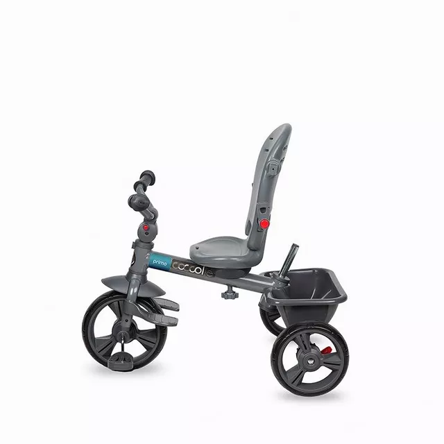 Kinderdreirad mit Führungsstange Coccolle Primo - Lunar Rock