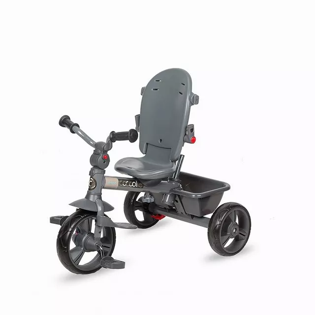 Kinderdreirad mit Führungsstange Coccolle Primo - Lunar Rock