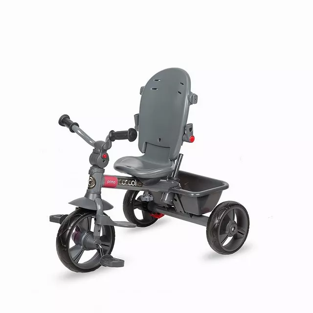 Kinderdreirad mit Führungsstange Coccolle Primo - Lunar Rock