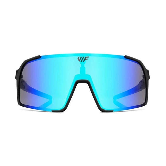 Polarisierte Sonnenbrille VIF One Schwarz und Eisblau