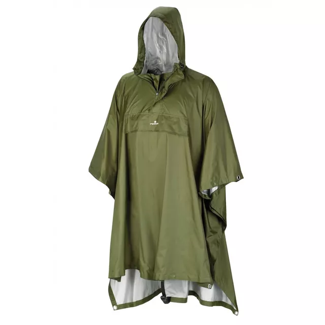 Poncho Regenmantel FERRINO Todomodo RP 2025 - blau - olivgrün
