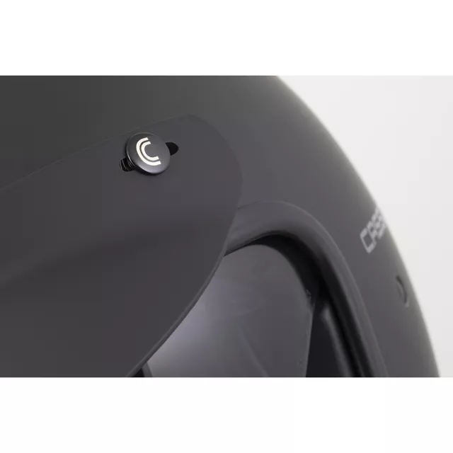 Cassida Oxygen Solid 2.0 Motorradhelm schwarz-matt/dunkelgrau