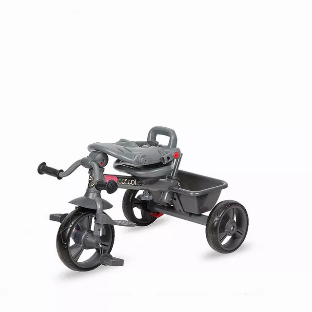 Kinderdreirad mit Führungsstange Coccolle Primo - Lunar Rock