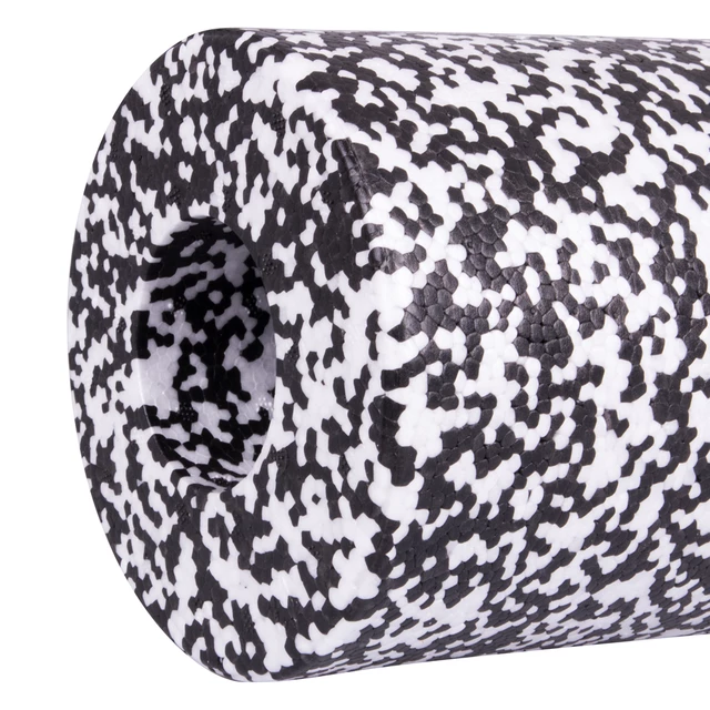 inSPORTline Waldro Smooth Yoga Rolle - schwarz-weiß