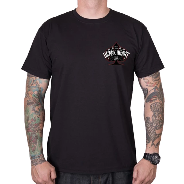 T-shirt BLACK HEART Chopper Race