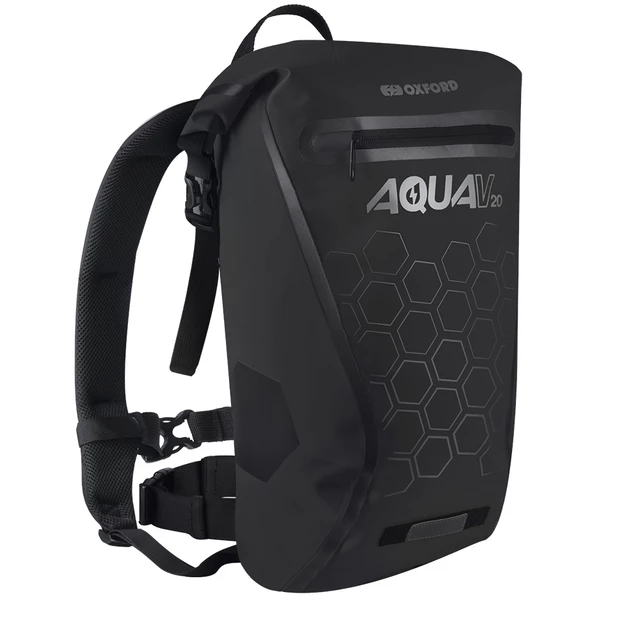 Oxford Aqua V20 Backpack Wasserdichter Rucksack 20l - schwarz - schwarz
