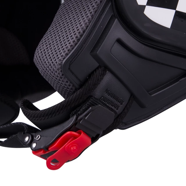 W-TEC FS-710G Roller Helm - weiß mit Grafik