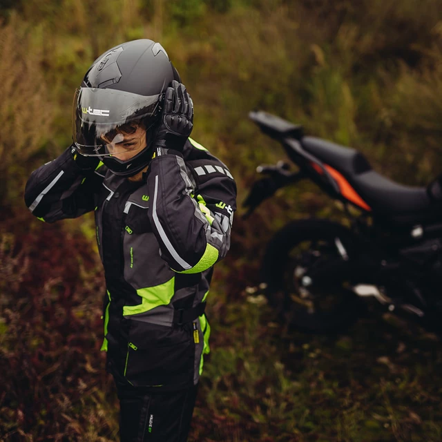 Motorradhandschuhe W-TEC MBG-1620-16 - schwarz