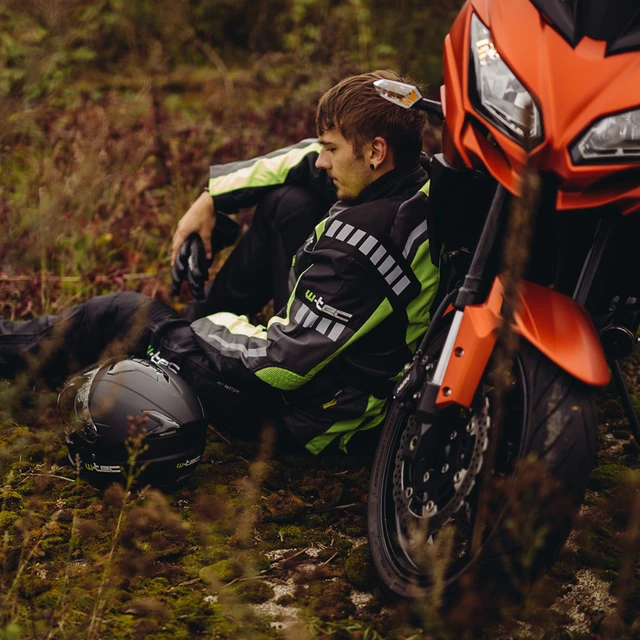 Motorradhandschuhe W-TEC MBG-1620-16 - schwarz