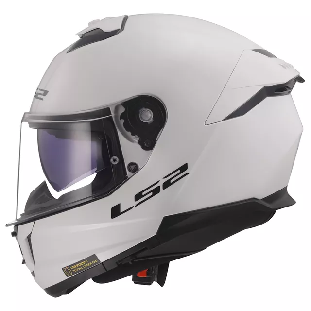 Motorradhelm LS2 FF808 Stream II Gloss White