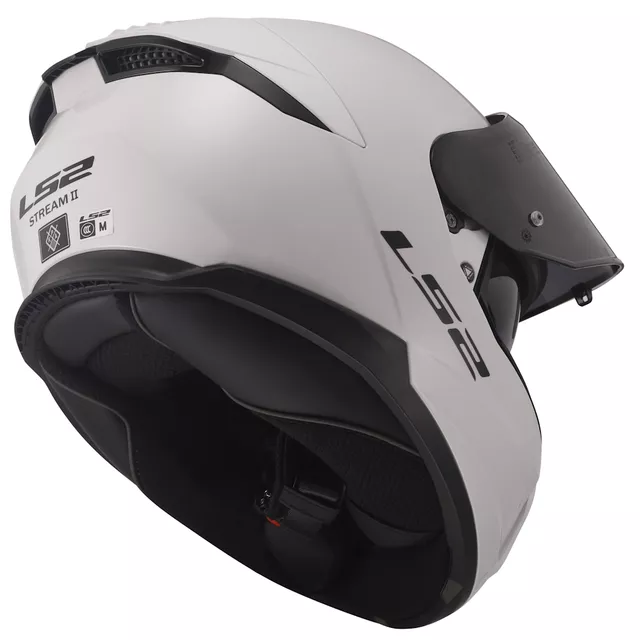 Motorradhelm LS2 FF808 Stream II Gloss White
