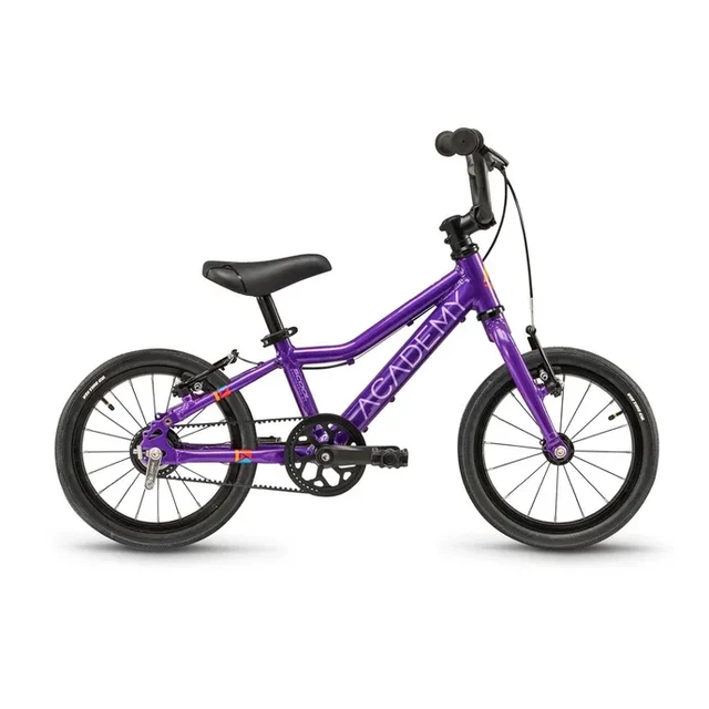 Kinder Fahrrad Akademie Grad 2 Gürtel 14" - lila