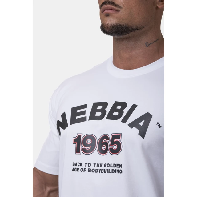 Nebbia Golden Era 192 Herren T-Shirt - Weiss