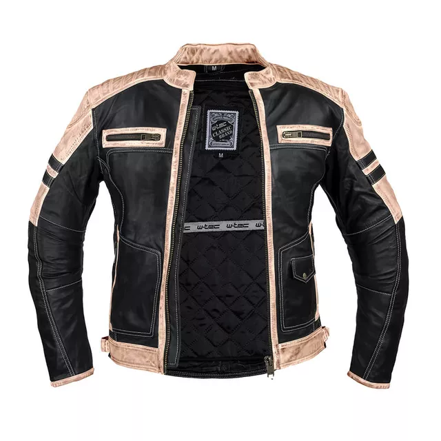 W-TEC Esbiker Herren Lederjacke