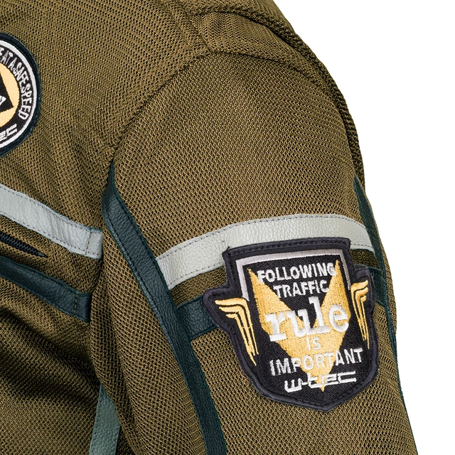 W-TEC Bellvitage Khaki Chameleon Motorradjacke