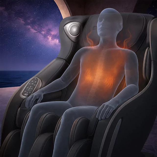 inSPORTline Massagesessel Fidardo - beige-braun