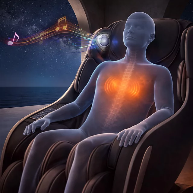 inSPORTline Massagesessel Fidardo - beige-braun