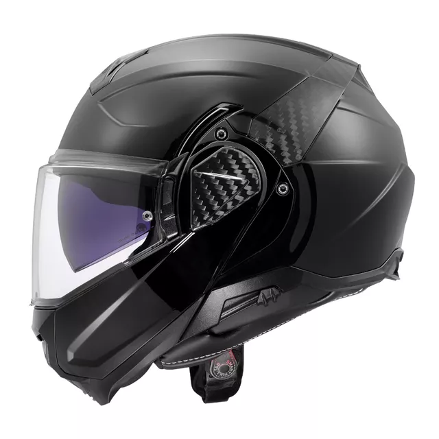 Flip-Helm LS2 FF910 Advant II Solid Gloss Black P/J
