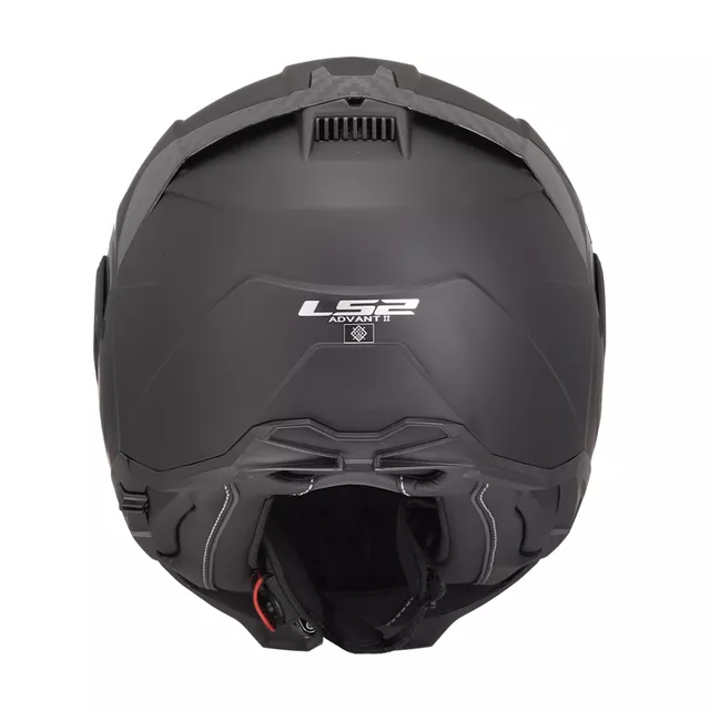Flip-Helm LS2 FF910 Advant II Solid Matt Schwarz P/J