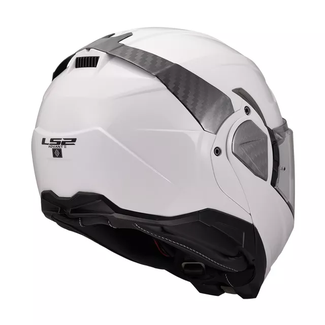 Flip-Helm LS2 FF910 Advant II Massiv Weiß P/J