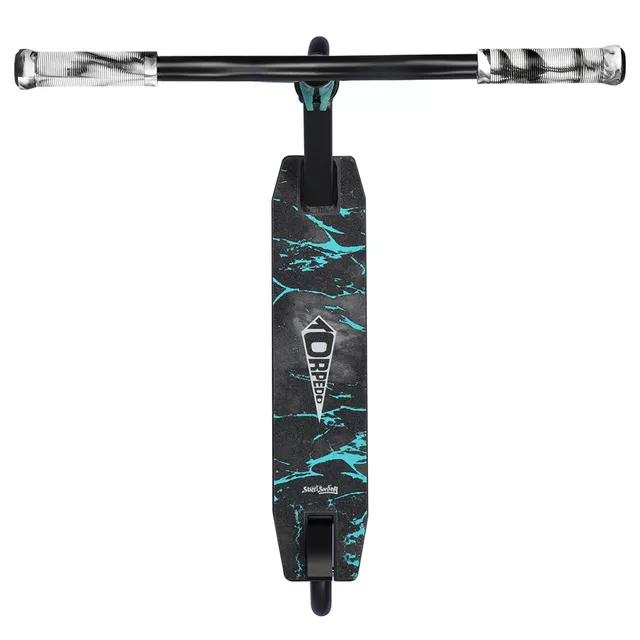 Freestyle-Roller Street Surfing TORPEDO Blue Crack