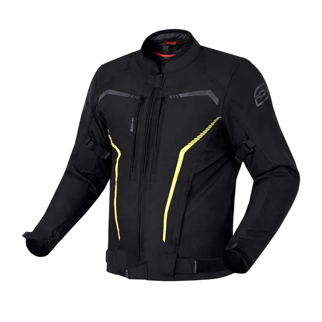Ozone Delta IV Motorradjacke - schwarz-fluo