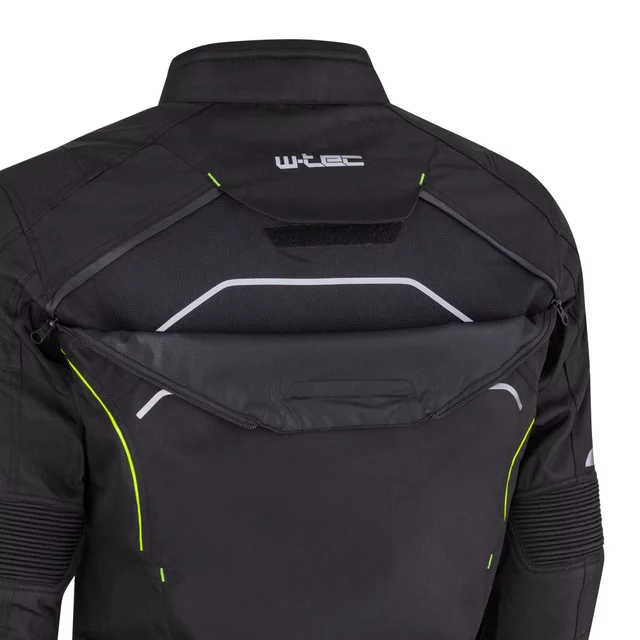 W-TEC Progair Herrenmotorradjacke - schwarz-fluo