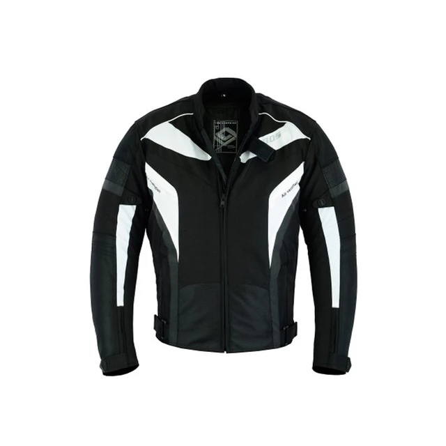 Herren-Touren-Motojacke BOS Rebstock - Weiss