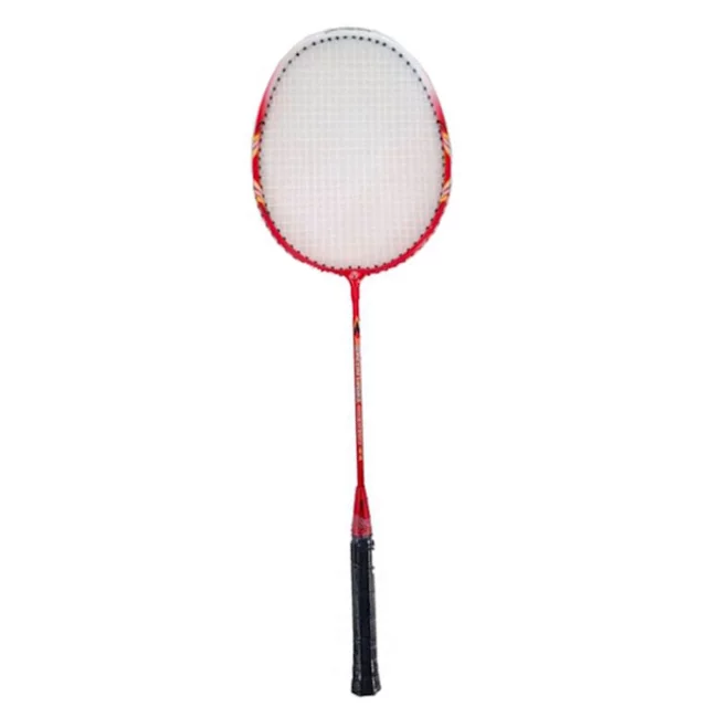 Der Badminton-Schläger SPARTAN JIVE - rot-weiß - rot-weiß