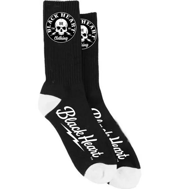 Socken BLACK HEART Dominator Socks - schwarz