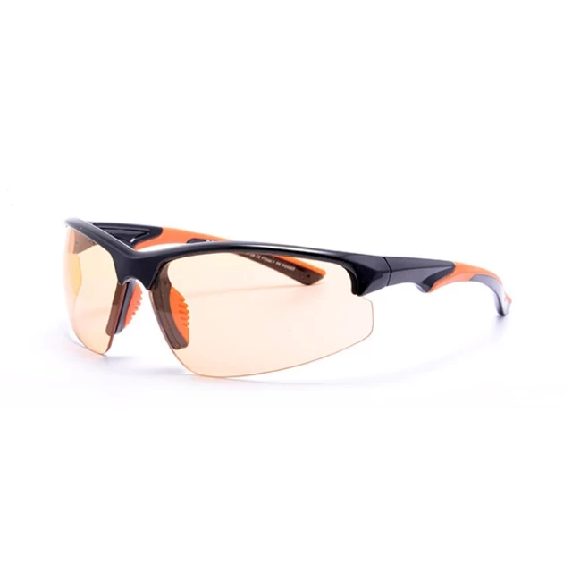 Granite Sport 18 sportliche Sonnenbrille - schwarz - schwarz-orange