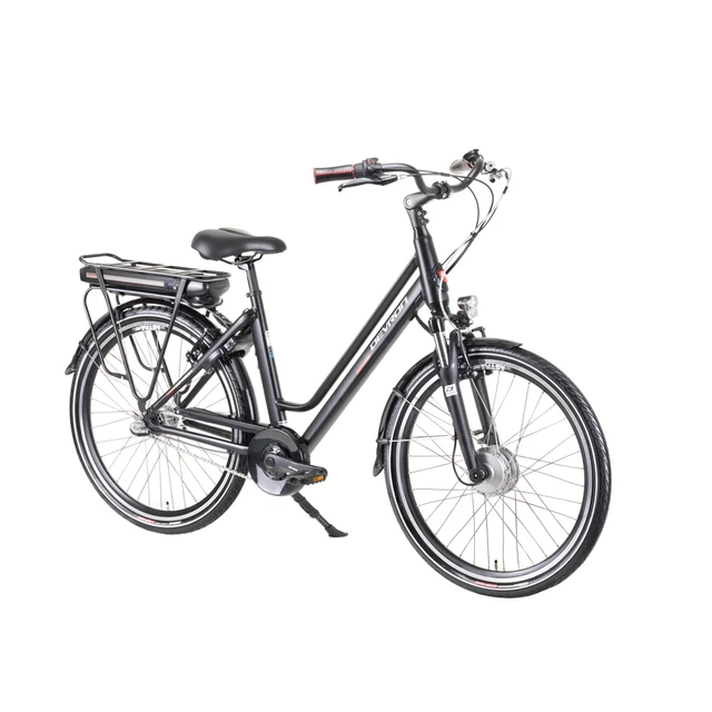 Devron 28122 - Stadt Elektrofahrrad Modell 2019 - Grau - schwarz