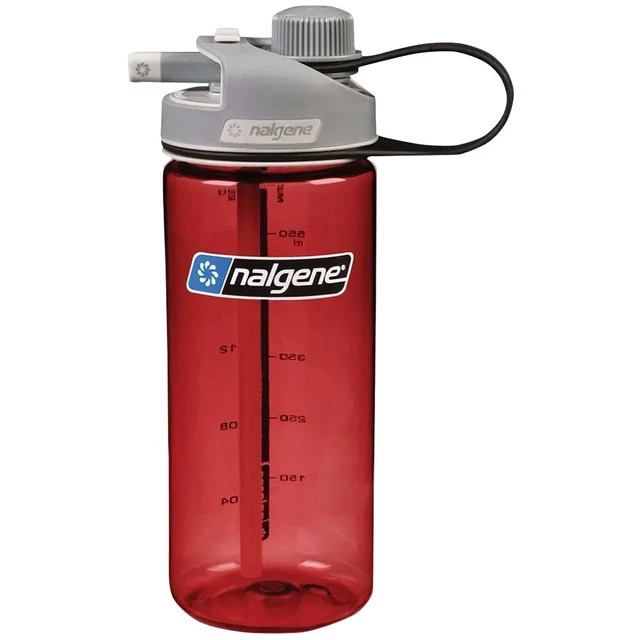 Sportflasche NALGENE MultiDrink Sustain 600 ml - Rot